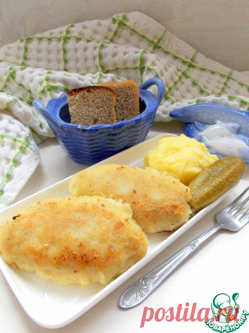Рыбные котлеты - кулинарный рецепт