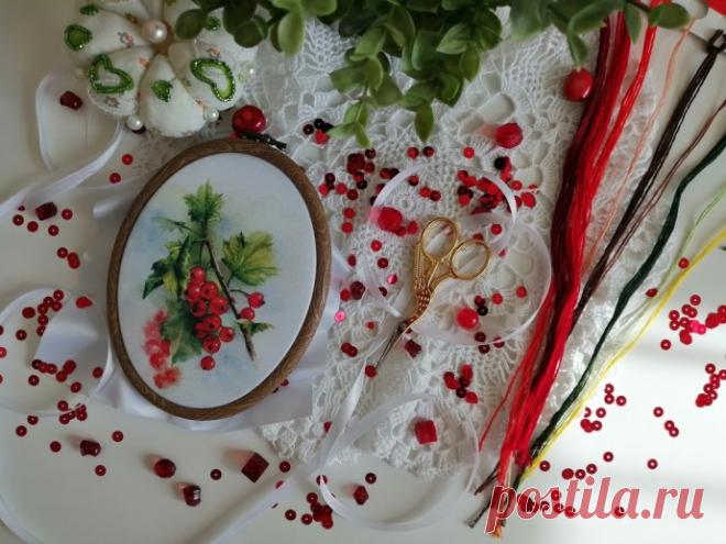 Веточка смородины для мамы