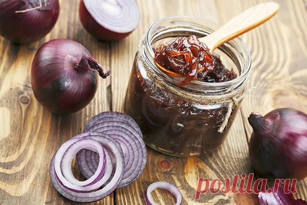 Пикантное варенье из красного лука