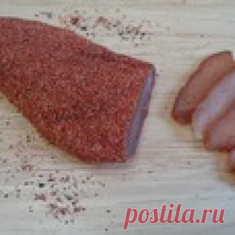 Бастурма из курицы Кулинарный рецепт