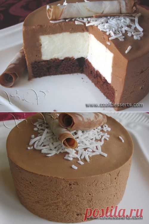 "Кокосово-шоколадный мусс" (Coconut Mousse Cakes) - Десерты от Мишель