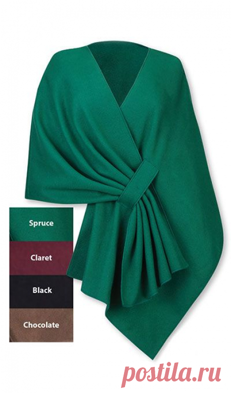 Tuck Shawl | The Paragon Catalog