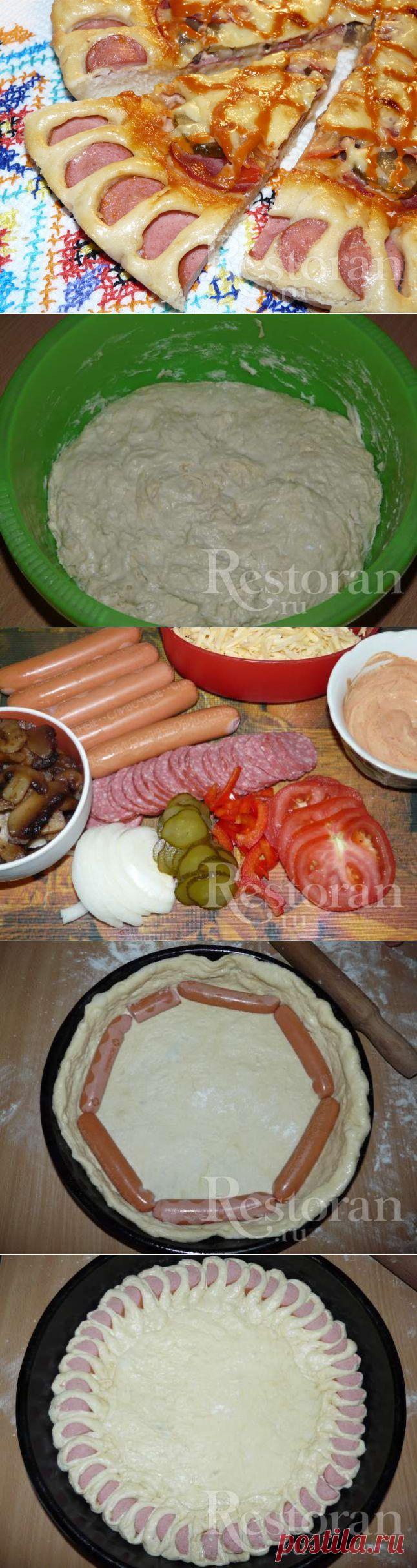 Пицца со вкусным краешком