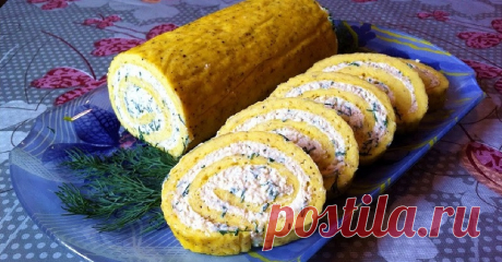 Готовим яичный рулет