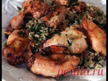 Юлия Высоцкая — Фаршированные кальмары