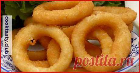 Луковые кольца в кляре . Милая Я