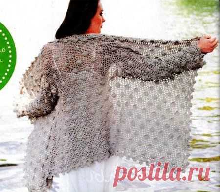 Жакет свободного силуэта