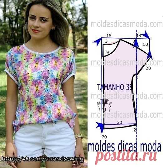 Выкройки летних блузок (Шитье и крой) — Журнал Вдохновение Рукодельницы