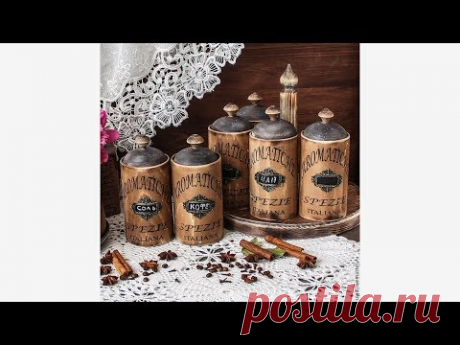 Магазин мастера на Ярмарке Мастеров &quot;Роспись и декупаж от Марины (sovaj)&quot; - YouTube