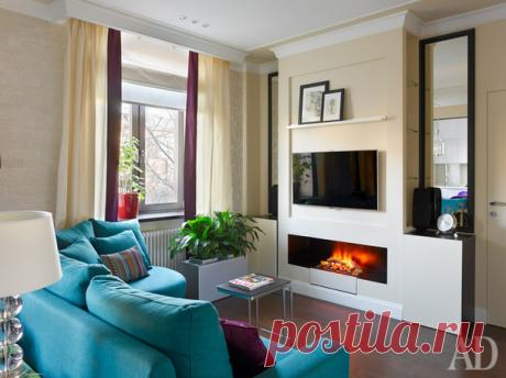 Квартира в "сталинке" для молодой семьи | Интерьеры в журнале AD | AD Magazine