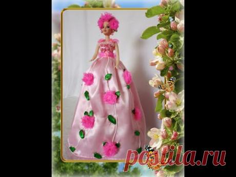 Как сделать куклу-шкатулку Самый простой мастер класс красивой куклы- шкатулки
