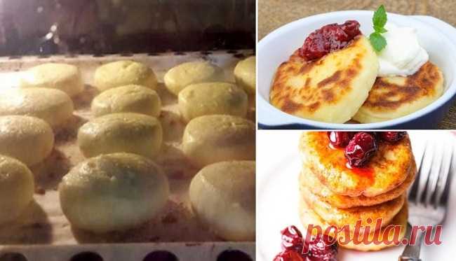 Хватить жарить сырники. Пришло время их выпекать