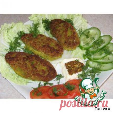 Чечевичные зразы с тофу - кулинарный рецепт