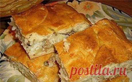 ПОДБОРКА САМЫХ СЫТНЫХ ПИРОГОВ
 
1. ПИРОГ С МЯСОМ &quot;ЛЕГЧЕ НЕ БЫВАЕТ&quot;
 
ИНГРЕДИЕНТЫ:
● 2 яйца
● 0.5 ч. ложка соли
● 1 стакан муки
● 1 стакан кефира
● 0.5 ч. ложка соды
 
Начинка:
● 300 гр фарша
● 2-3 луковицы, порезать кубиками
● соль, перец — по вкусу
 