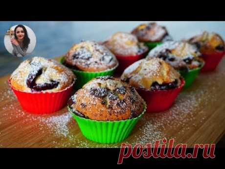 Ванильные МАФФИНЫ. Кексы за 5 мин. | Vanilla Muffins