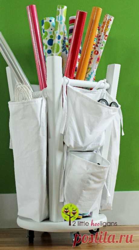 Органайзер из кухонной табуретки. | Самоделкино