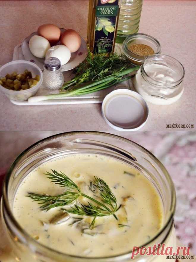 Как делается соус тартар - просто! » мужская кухня | мясо