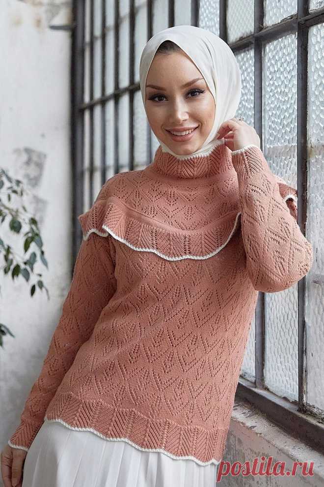 Джемпер из турецкого онлайн-магазина (схема узора)