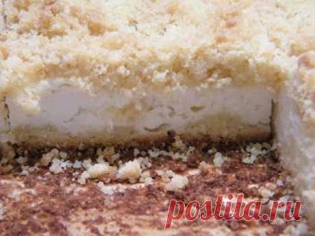 Творожный насыпной пирог - Простые рецепты Овкусе.ру