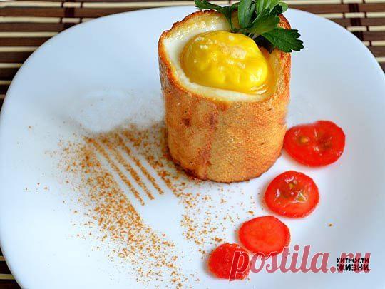 Хлебные стаканчики на завтрак - Простые рецепты Овкусе.ру