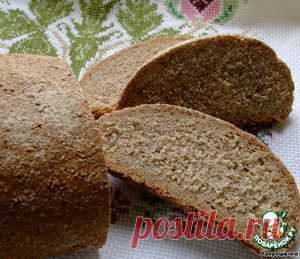 Хлеб из ржаной муки грубого помола - кулинарный рецепт