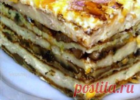 Куриный торт в чесночном соусе | Рецепты вкусно