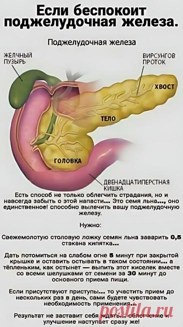 Если беспокоит поджелудочная железа