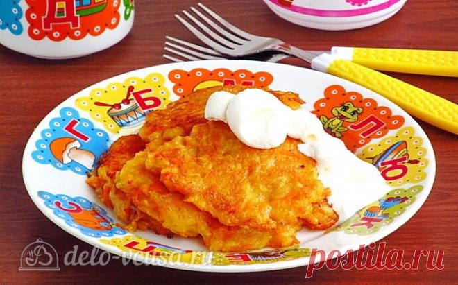 Яблочно-морковные оладьи пошаговый рецепт с фото