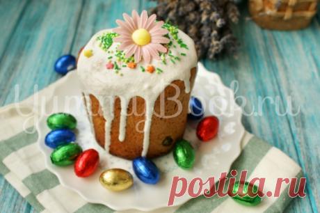 Пасхальные куличи с халвой - пошаговый рецепт с фото