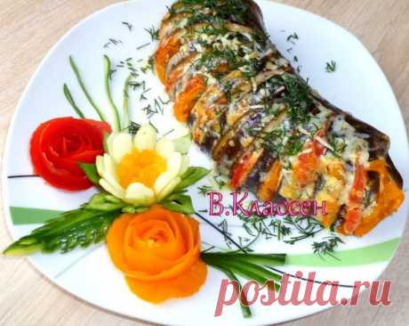 Баклажан - гармошка - Быстро и вкусно - Группы Мой Мир