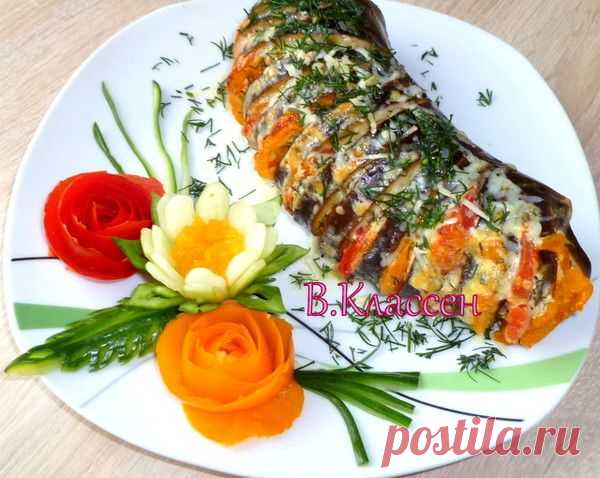 Баклажан - гармошка - Быстро и вкусно - Группы Мой Мир