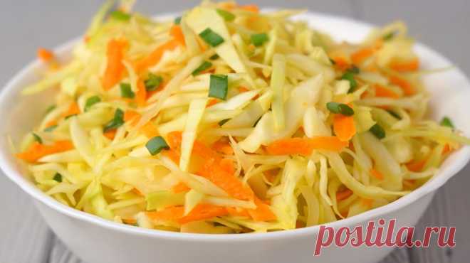 Три легких постных салата за пять минут: просто, вкусно и полезно