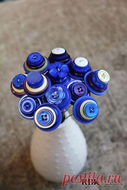 излишки пуговиц -в дело