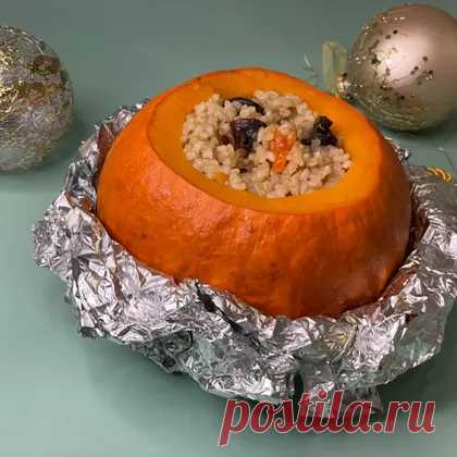 Сладкий плов в тыкве 🎃 рецепт с фото пошаговый от Кристина Лавриненко - Овкусе.ру