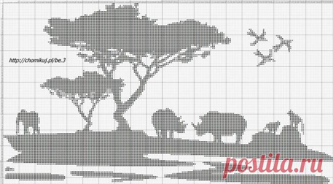 Gallery.ru / Фото #59 - Дикие животные (схемы) - Olgakam