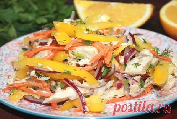 Салат с курицей — Сад Заготовка