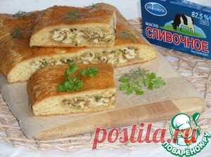 Пирог с капустой и яйцом - кулинарный рецепт
