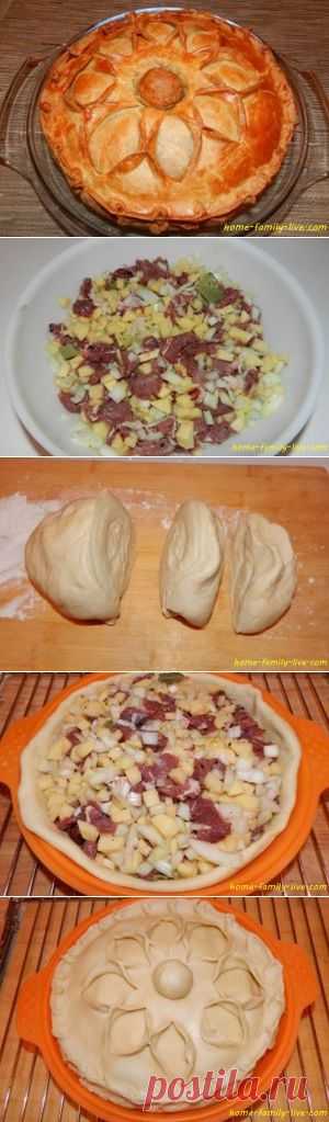 Пирог с мясом
