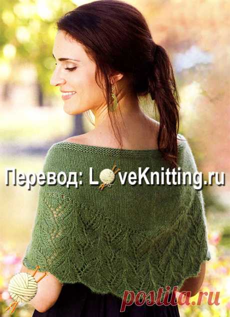 Шерстяной капелет | Loveknitting.ru