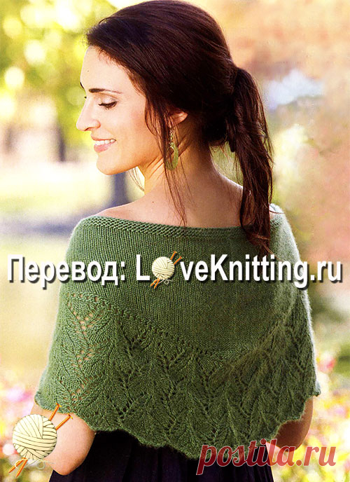 Шерстяной капелет | Loveknitting.ru