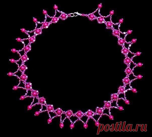 Элегантные ожерелья из бисера и бусин / Замечательные Поделки