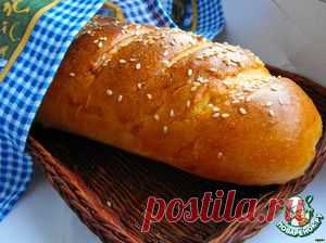 Батон пшенично-молочный - кулинарный рецепт