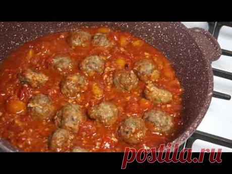 Готовим ФРИКАДЕЛЬКИ в томатном соусе. Не быстро, но очень вкусно - стоит заморочиться!