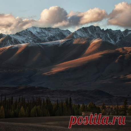 Россия. Алтай. Курайская степь.
