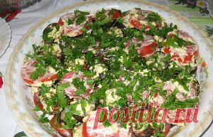 Салат к шашлыку в домашних условиях