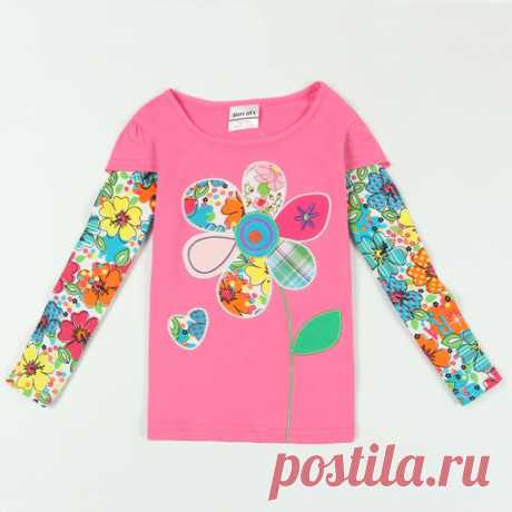 clothing Picture - More Detailed Picture about children t shirts girls clothes brand kids wear embroider flower fashion spring/autumn long sleeve clothing for girls Picture in Tees from Sunrise company | Aliexpress.com | Alibaba Group