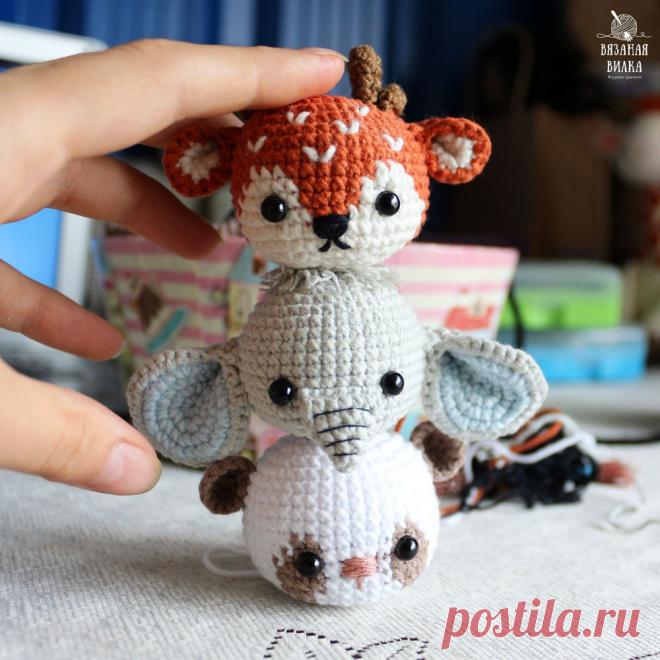 Вязаная Вилка. Игрушки и прочие милости крючком