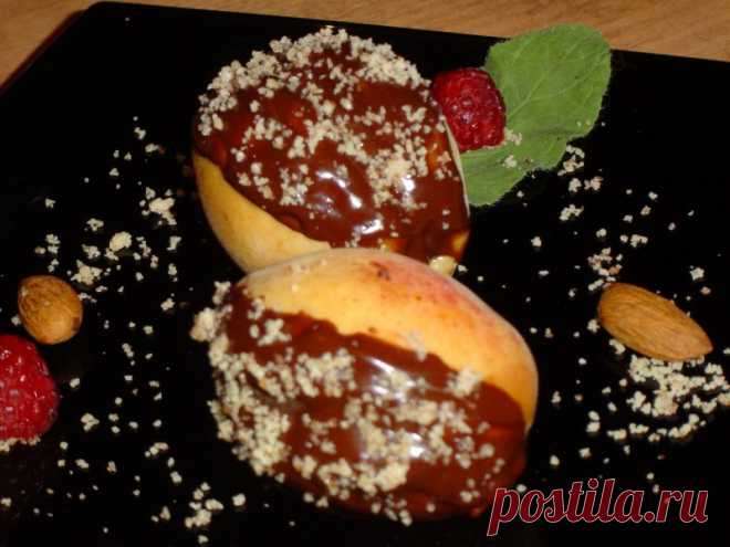 Абрикосы с начинкой в шоколаде — Sloosh – кулинарные рецепты