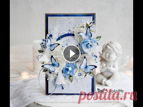 Открытка своими руками. Мастер-класс. Открытка с бабочками. Открытка своими руками. Мастер-класс. Открытка с бабочками....
