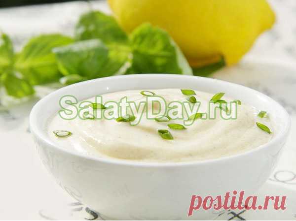 Сметанный соус для салата – быстро и вкусно: рецепт с фото и видео